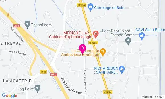 Localisation Guillaume Deage