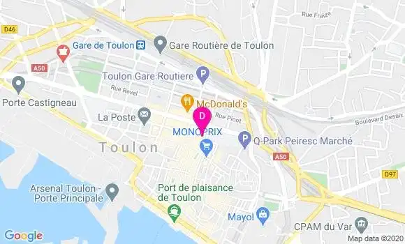 Localisation Xavier Colas