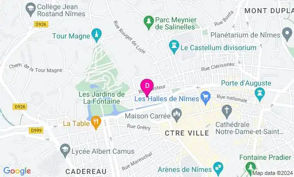 Localisation Corinne Martel