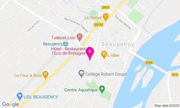 Localisation Alain Derouineau