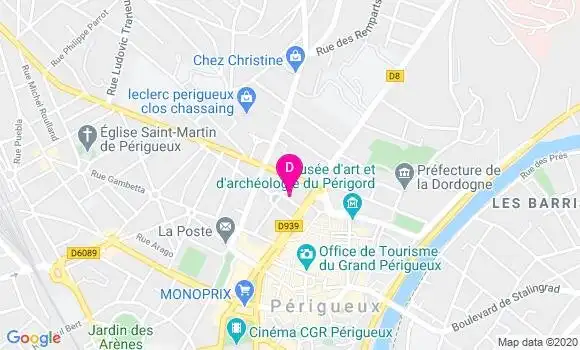 Localisation Benoit Riviere