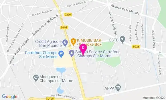 Localisation Kevin Panero