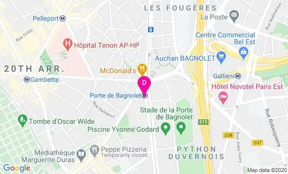 Localisation Jean Paul Pantaloni