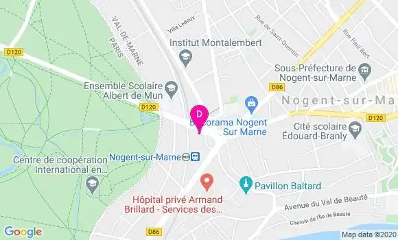 Localisation Valerie Goure Hervier
