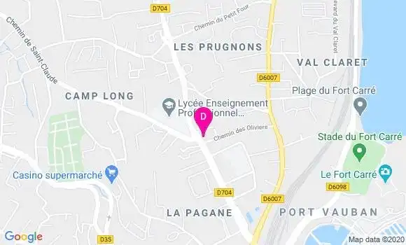 Localisation Emilie Guez