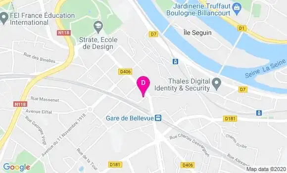 Localisation Claire Bourdier