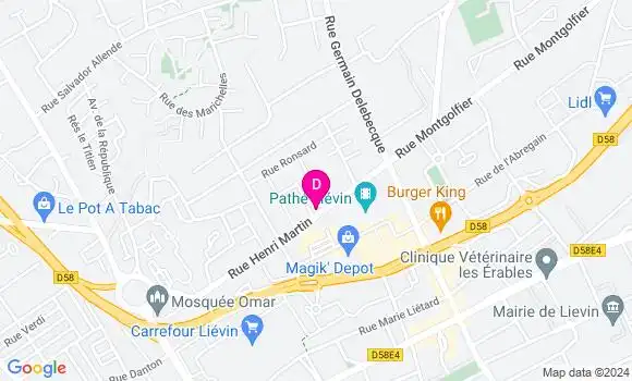 Localisation Pierre Emilien Levoir