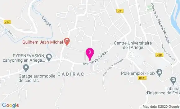 Localisation Fleur Nadal