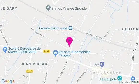 Localisation Nathalie Gerard