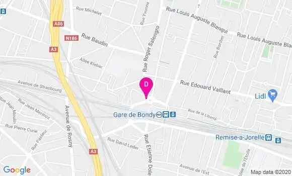 Localisation Jean Marie Soulard