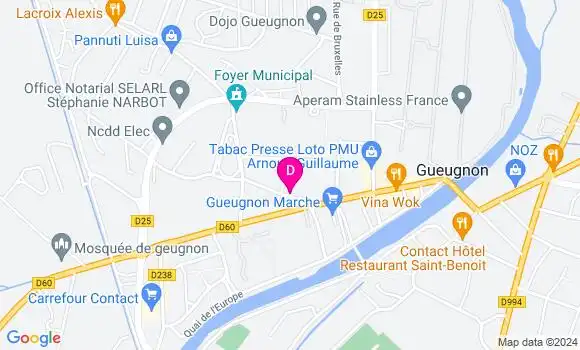 Localisation Adeline Grandemenge