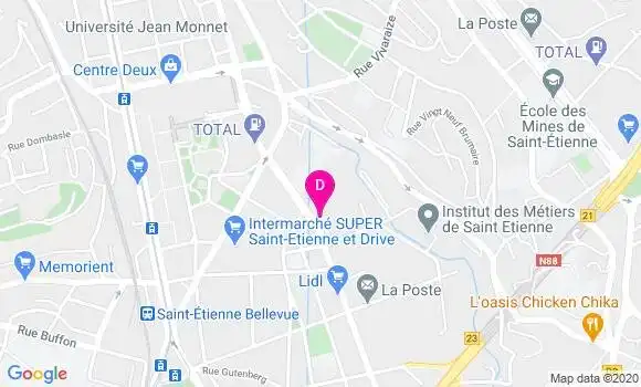 Localisation Agnes Giraudier