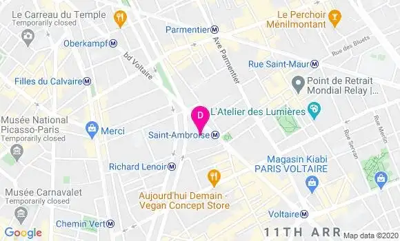 Localisation Marc Rousseau