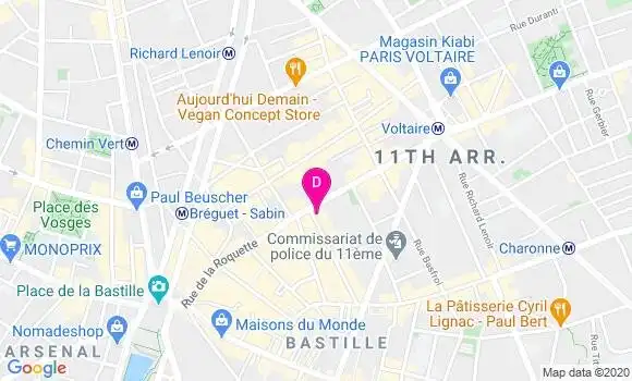 Localisation Philippe Granier