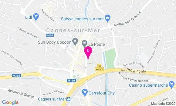 Localisation Laurence Serafin