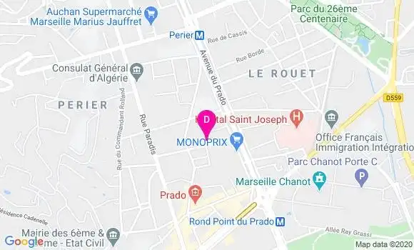 Localisation Johanna Brami