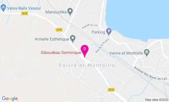 Localisation Dominique Giboudeau