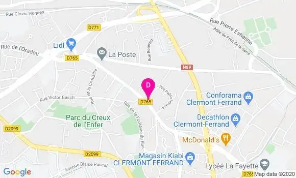 Localisation Frederic Julien