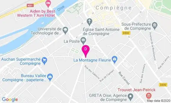 Localisation Isabelle Millot Huart