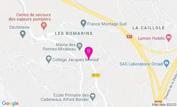 Localisation Marie Noelle Marcellesi