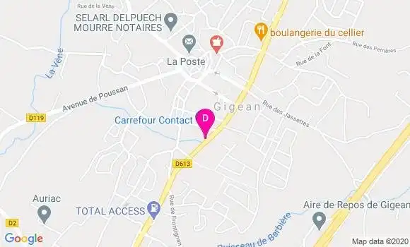 Localisation Jennifer Choffel