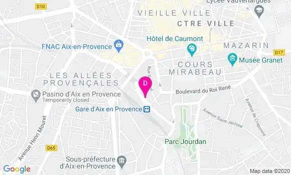 Localisation Yann Castaldo