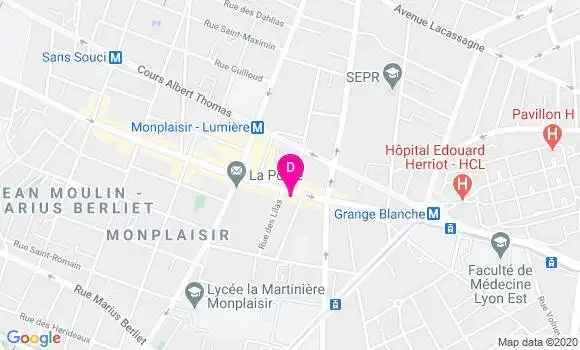 Localisation Julie Hemar