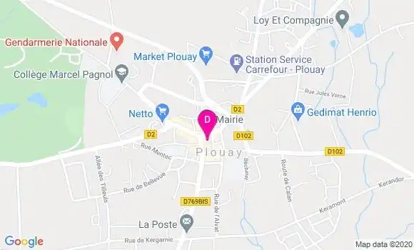 Localisation Jean Luc Perron