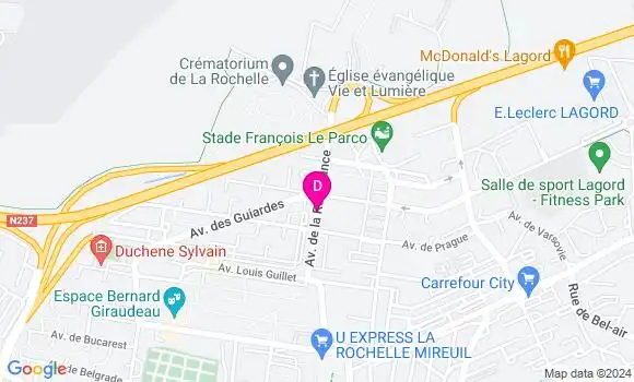 Localisation Caroline Robin