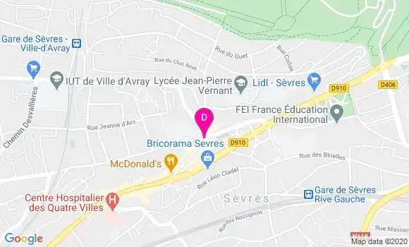Localisation Patrick Tchao
