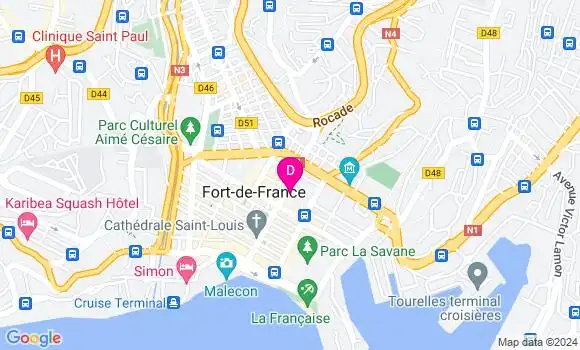 Localisation Jean Claude Lamoureux