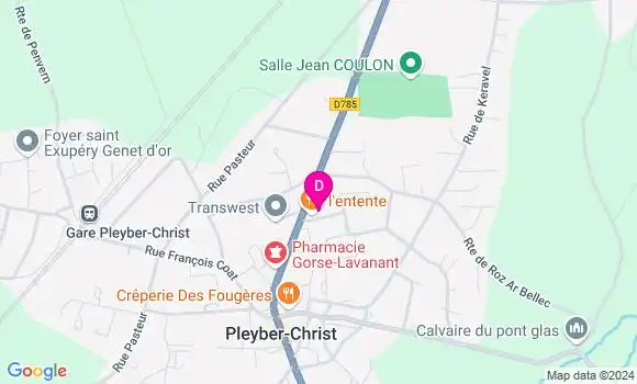Localisation Rozenn Le Mouroux