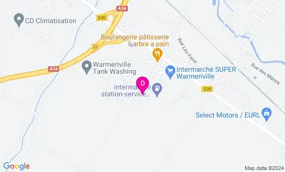 Localisation Damien Talleux