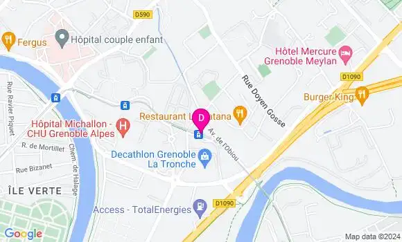 Localisation Perrine Obstetar