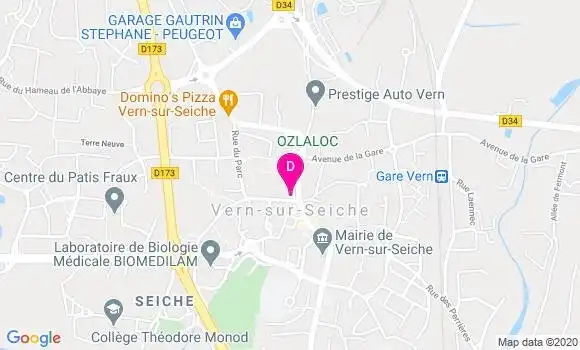 Localisation Sandrine Juliot