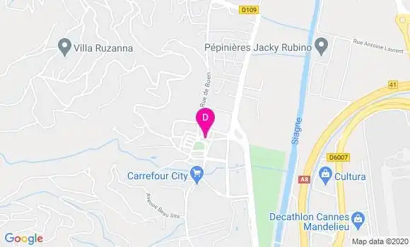 Localisation Laure Demarty
