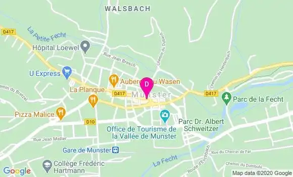 Localisation Arnaud Langer