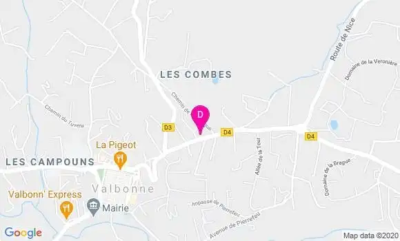 Localisation Jean Marie Aubron