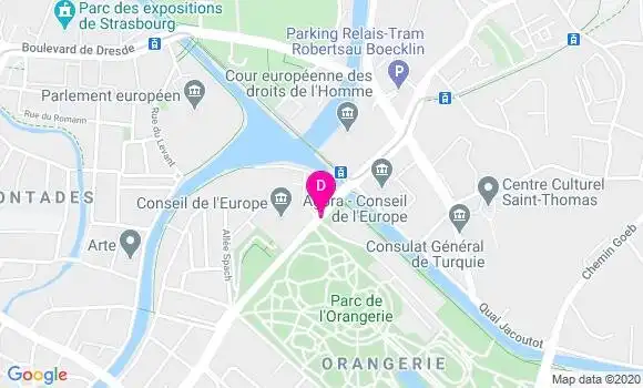 Localisation Odile Schlepp