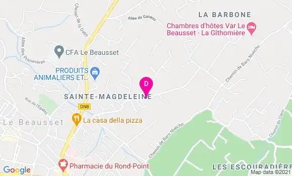 Localisation Veronique Lapouyade Blanc