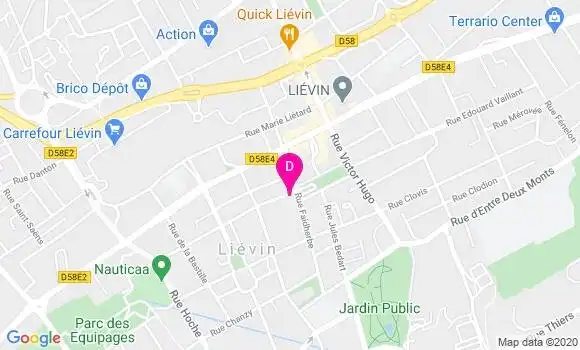 Localisation Vivien Fraquet