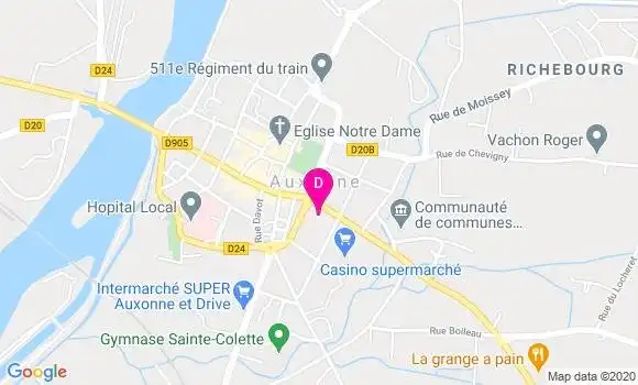 Localisation Melissa Dubreuil