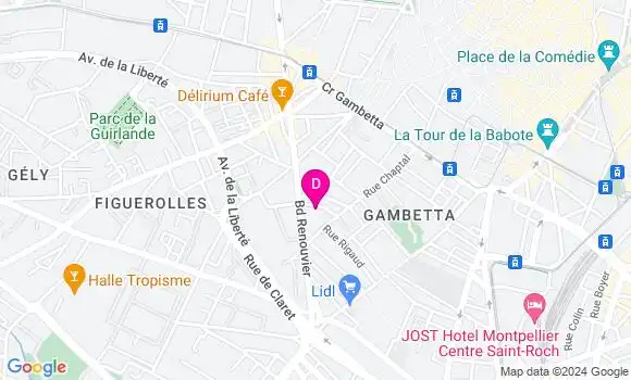 Localisation Catherine Gustau