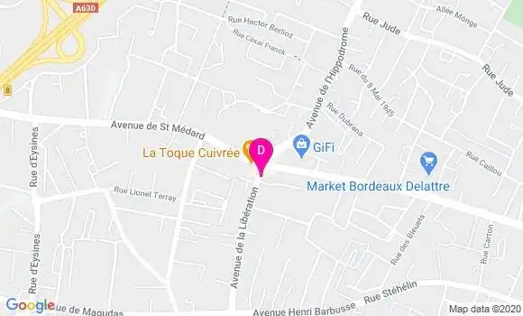 Localisation Agnes Lassere Fournier