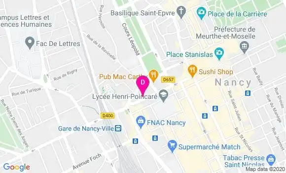 Localisation Catherine Anche