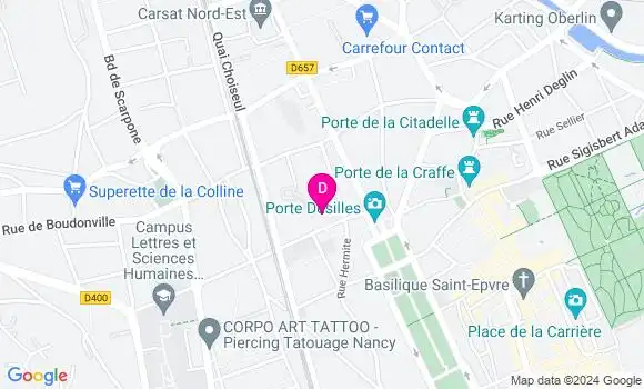 Localisation Jacques Prieur