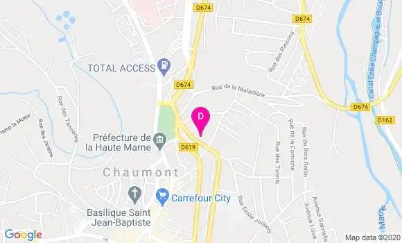 Localisation Etienne Aubriot