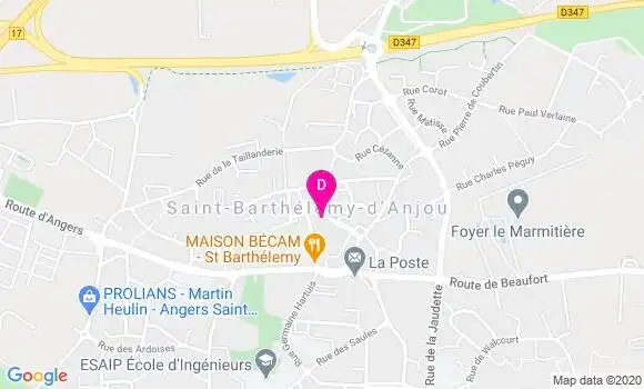 Localisation Matthias Clavier