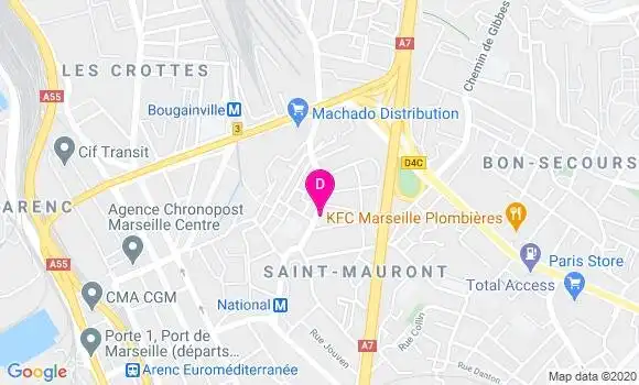 Localisation Michelle Guedj