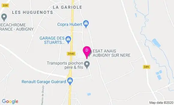 Localisation Aude Autissier